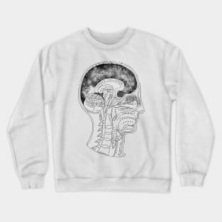 Your Mind is a Galaxy Crewneck Sweatshirt